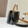 Louis Vuitton Capucines Mm Black 27Cm M59466, Designer Handbags, Womens Purse, luxury bags