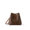 Louis Vuitton Luxury Monogram Canvas And Leather Handbag Neonoe Caramel, Designer Handbags, Womens Purse, luxury bags