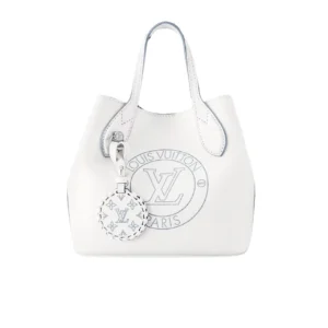 Anh-thumbnail-4-bce5321c1cec.webp Louis Vuitton Blossom Mahina Bag With Lv Circle Motif White 23Cm, Designer Handbags, Womens Purse, luxury bags