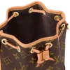 Louis Vuitton Nano No Monogram Small Leather Goods Monogram 16cm M81266, Designer Handbags, Womens Purse, luxury bags