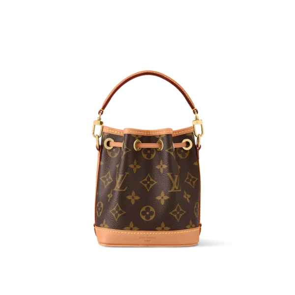 Louis Vuitton Nano No Monogram Small Leather Goods Monogram 16cm M81266, Designer Handbags, Womens Purse, luxury bags