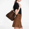 Louis Vuitton Luxury Monogram Canvas And Leather Handbag Neonoe Caramel, Designer Handbags, Womens Purse, luxury bags