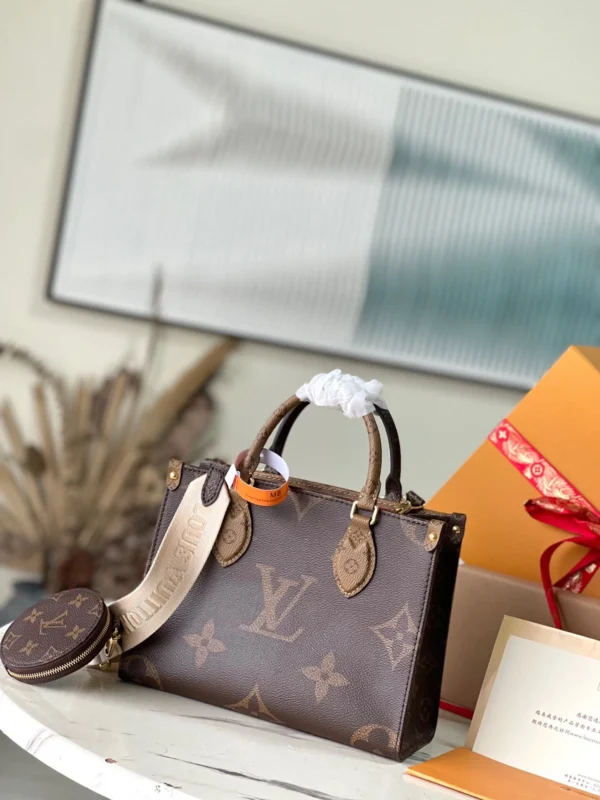 Louis Vuitton Onthego Vuitton 25 M46373, Designer Handbags, Womens Purse, luxury bags