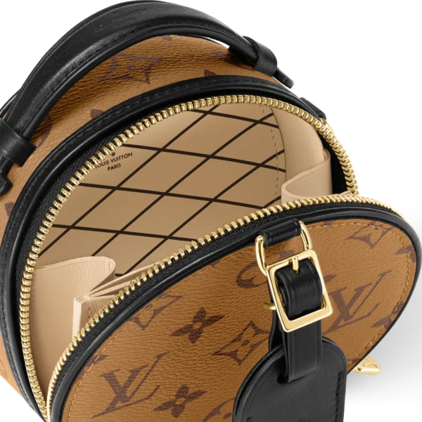 Louis Vuitton Mini Boite Chapeau Monogram Reverse – Women – Small Leather Goods 13cm, Designer Handbags, Womens Purse, luxury bags