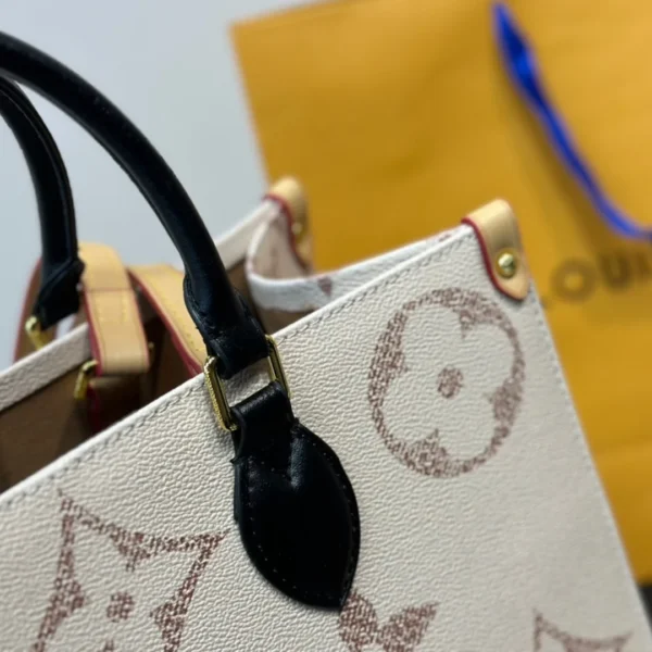 GCSS2-12-2-645dd61f6cc0.webp Louis Vuitton OnTheGo MM Tote Bag ‘Monogram Dune’ 35Cm M46912, Designer Handbags, Womens Purse, luxury bags