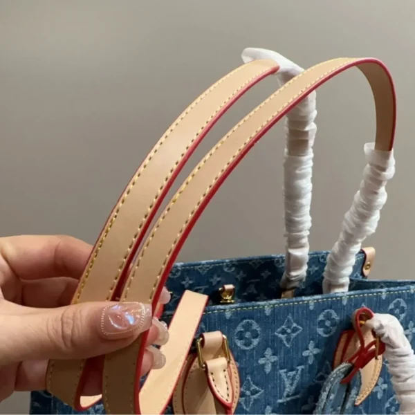 GCSS3-44-1-9b24525a5ce6.webp Louis Vuitton New Lv Remix Onthego Mm Denim Blue 35Cm M46871, Designer Handbags, Womens Purse, luxury bags