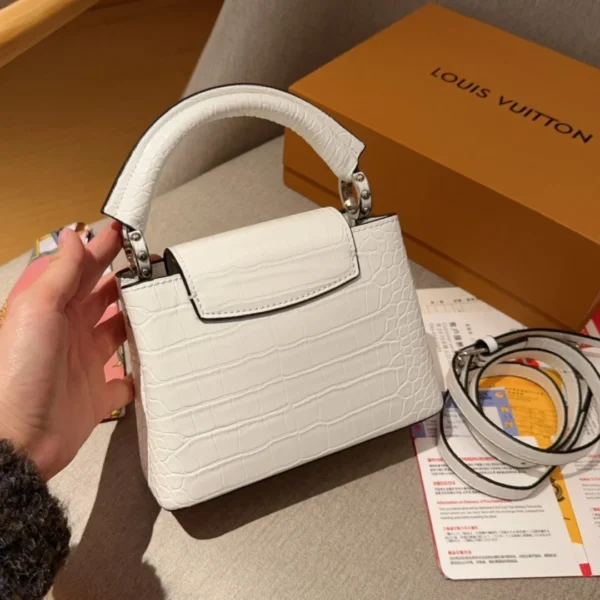 GCSS5-19-1-0e3cb3018691.webp Louis Vuitton Capucines Mini White 21Cm N93701, Designer Handbags, Womens Purse, luxury bags
