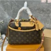 GCSS6-26-a73ec6187c14.webp Louis Vuitton Monogram Deauville Boston Brown 28Cm M42228, Designer Handbags, Womens Purse, luxury bags