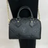 IC0018822_221209152011913_iOS-33dbb6ee0b58.webp Louis Vuitton Speedy Bandoulire 25 Monogram Empreinte Tourterelle Black 25cm M59273, Designer Handbags, Womens Purse, luxury bags