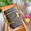 Louis Vuitton Phone Box Monogram Legacy Brown 18Cm M44914, Designer Handbags, Womens Purse, luxury bags