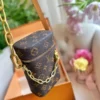 Louis Vuitton Phone Box Monogram Legacy Brown 18Cm M44914, Designer Handbags, Womens Purse, luxury bags