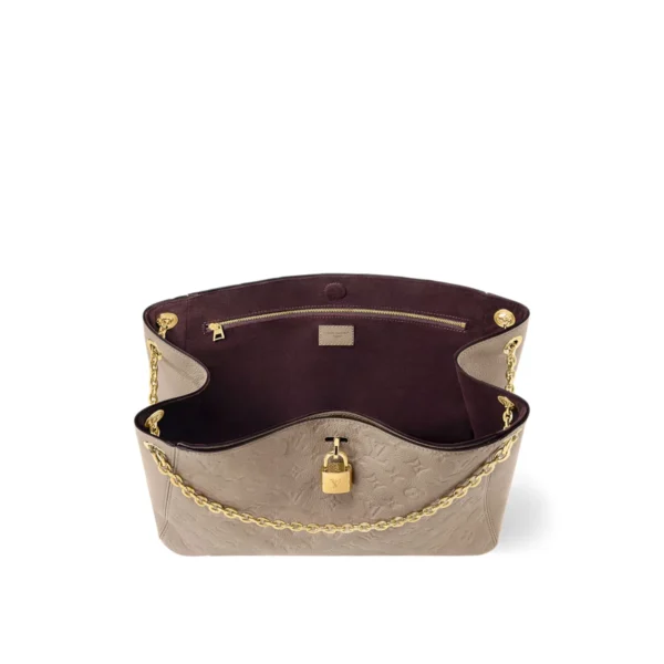 LV-2025-05-13T140521.752-fe3c481a8577.webp Louis Vuitton LV Anytime MM Monogram Empreinte Bag Tourterelle Gray M14658 42cm/ 16.5in, Designer Handbags, Womens Purse, luxury bags