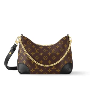 Louis Vuitton Lv Boulogne Monogram Canvas Black M45831 29cm/ 11.8in, Designer Handbags, Womens Purse, luxury bags
