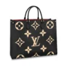 LV-2025-05-16T162224.241-de051d758b06.webp Louis Vuitton Onthego MM Bicolor Monogram ‘Black Beige’ M45495 35cm, Designer Handbags, Womens Purse, luxury bags