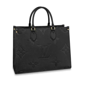 LV-2025-05-16T163011.664-cecc0736ec52.webp Louis Vuitton Onthego MM Bicolor Monogram Empreinte Leather Black M45595 35cm, Designer Handbags, Womens Purse, luxury bags