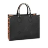 Louis Vuitton Wild At Heart OnTheGo MM M58522 Black 35Cm, Designer Handbags, Womens Purse, luxury bags