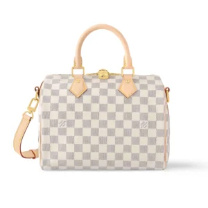 LV-2025-05-17T154039.196-d1dee77f6999.webp Louis Vuitton Speedy Bandoulire 25 Damier Azur Canvas 25cm N40608, Designer Handbags, Womens Purse, luxury bags