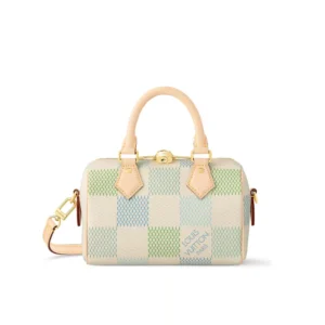 LV-2025-05-17T160615.467-d57bbfacad06.webp Louis Vuitton Speedy Bandoulire Damier Canvas Pistachio 20Cm N40515, Designer Handbags, Womens Purse, luxury bags