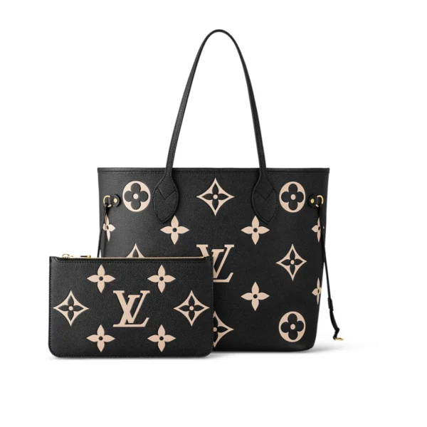 LV-2025-05-19T171007.126-659a930455c1.webp Louis Vuitton Neverfull MM Tote Bag Monogram Empreinte Black 31cm M58907, Designer Handbags, Womens Purse, luxury bags
