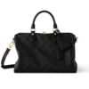 Louis Vuitton Speedy Soft 30 Monogram Empreinte Black 30cm M47186, Designer Handbags, Womens Purse, luxury bags