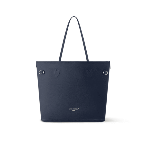 LV-7-4-9c0f2fb80708.png Louis Vuitton Neverfull Inside Out MM Medium Navy Tote Bag 31cm/12.2in M14904, Designer Handbags, Womens Purse, luxury bags