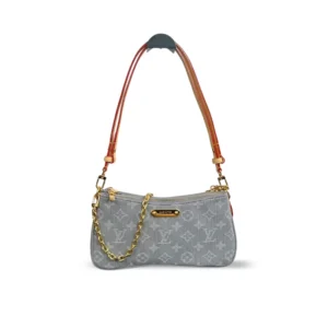 Louis Vuitton Liv Pochette Other Monogram Denim 24.5cm/ 9.6in, Designer Handbags, Womens Purse, luxury bags