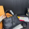 LV1-2-9af77f4ef516.webp Louis Vuitton Trianon Pm Monogram Empreinte Black 28Cm M46488, Designer Handbags, Womens Purse, luxury bags