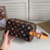 Louis Vuitton Locker Dopp Kit Monogram Craggy Chocolate 28Cm M47069, Designer Handbags, Womens Purse, luxury bags