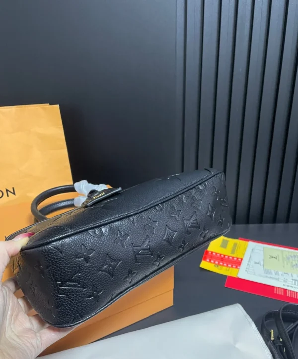 LV7-5-11524506aac2.webp Louis Vuitton Trianon Pm Monogram Empreinte Black 28Cm M46488, Designer Handbags, Womens Purse, luxury bags