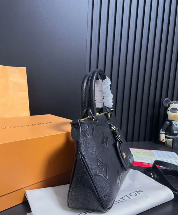 LV8-3-b578366969bd.webp Louis Vuitton Trianon Pm Monogram Empreinte Black 28Cm M46488, Designer Handbags, Womens Purse, luxury bags