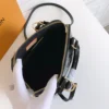 Louis Vuitton Alma Bb Monogram Vernis Leather Black 25Cm, Designer Handbags, Womens Purse, luxury bags
