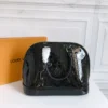 Louis Vuitton Alma Bb Monogram Vernis Leather Black 25Cm, Designer Handbags, Womens Purse, luxury bags