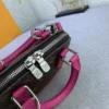 Louis Vuitton Mini Alma Monogram Canvas Mix With Pink 18Cm M83206, Designer Handbags, Womens Purse, luxury bags