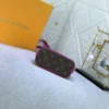 Louis Vuitton Mini Alma Monogram Canvas Mix With Pink 18Cm M83206, Designer Handbags, Womens Purse, luxury bags