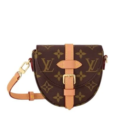 Louis Vuitton Chantilly Micro Bag Brown 12Cm M46643, Designer Handbags, Womens Purse, luxury bags