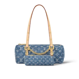 LVB01-9-4-7a3345a11397.webp Louis Vuitton Hills Pochette Denim Blue 27Cm M82949, Designer Handbags, Womens Purse, luxury bags