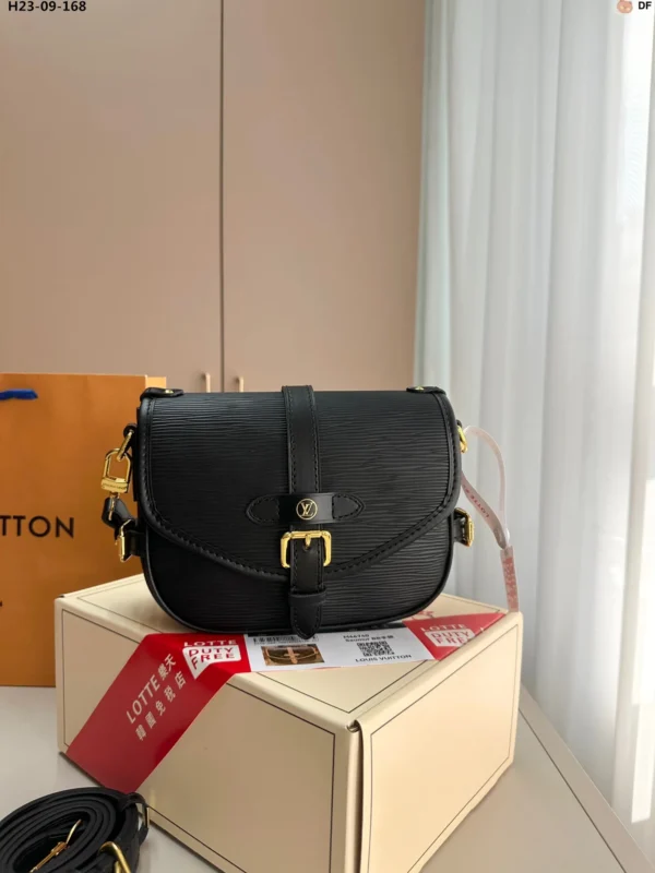 LVB011125-5f138e0a3db7.webp Louis Vuitton Saumur Bb Bag Black 20Cm M23469, Designer Handbags, Womens Purse, luxury bags