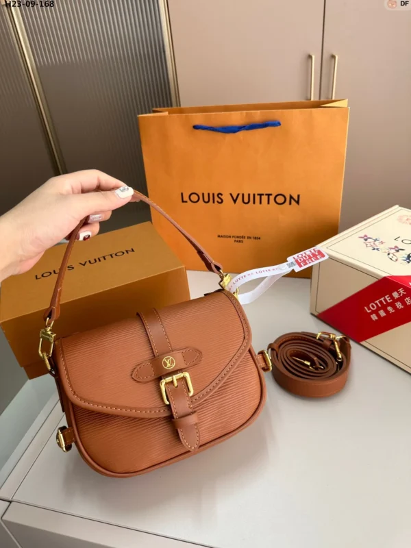 Louis Vuitton Saumur Bb Bag Brown 20Cm, Designer Handbags, Womens Purse, luxury bags