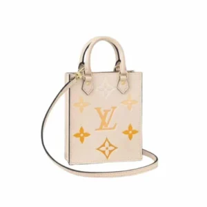 LVB03-59-c19d91a01bf7.webp Louis Vuitton Petit Sac Plat Monogram White 17Cm, Designer Handbags, Womens Purse, luxury bags