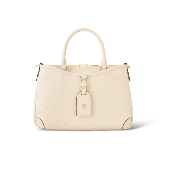 LVB1-2-1-1-3d20f49ad2c9.webp Louis Vuitton Trianon Pm Monogram Empreinte White 28Cm M46503, Designer Handbags, Womens Purse, luxury bags