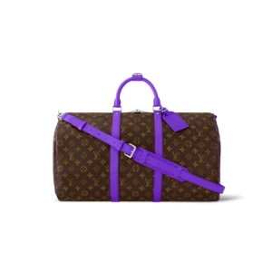LVB1-2-2-2-db58ca97affc.webp Louis Vuitton Keepall Bandouli Re Violet Fonce 40Cm M46775, Designer Handbags, Womens Purse, luxury bags
