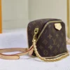 LVB1-5-1-414c2e9bb2f2.webp Louis Vuitton Just In Case Monogram Canvas Leather Brown 13Cm M47096, Designer Handbags, Womens Purse, luxury bags