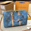 LVB2-6-0b2c4a546305.webp Louis Vuitton Keepall Bandouli Re Denim Blue 40Cm M24315, Designer Handbags, Womens Purse, luxury bags