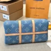 LVB6-6-788c63310537.webp Louis Vuitton Keepall Bandouli Re Denim Blue 40Cm M24315, Designer Handbags, Womens Purse, luxury bags