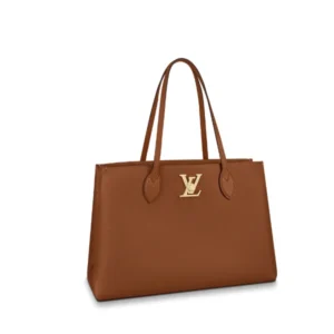 LVBAGS-1-79-bac9a1e098c0.webp Louis Vuitton Lockme Shopper Brown 42Cm M58927, Designer Handbags, Womens Purse, luxury bags