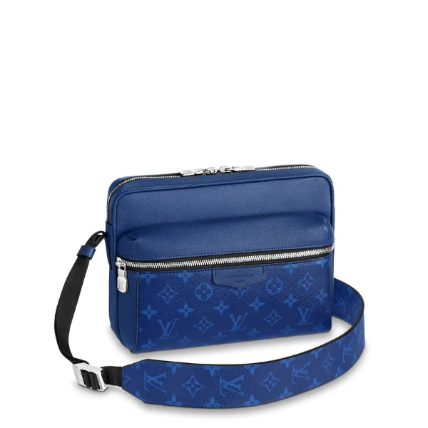 Louis Vuitton Outdoor Messenger Navy Blue 25Cm M30242, Designer Handbags, Womens Purse, luxury bags
