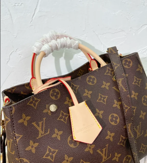 Louis Vuitton Montaigne MM Brown 35Cm M41056, Designer Handbags, Womens Purse, luxury bags