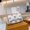 LVBAGS-2-178-2f3d62a4807f.webp Louis Vuitton Favorite 24Cm White And Purple M45836, Designer Handbags, Womens Purse, luxury bags