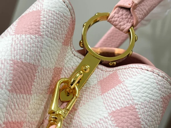 Louis Vuitton Capucines Bb Pink 27Cm M20717, Designer Handbags, Womens Purse, luxury bags