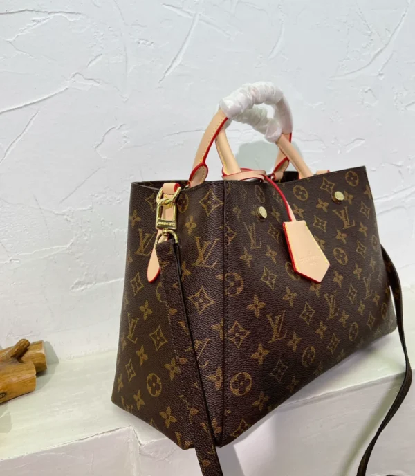 Louis Vuitton Montaigne MM Brown 35Cm M41056, Designer Handbags, Womens Purse, luxury bags